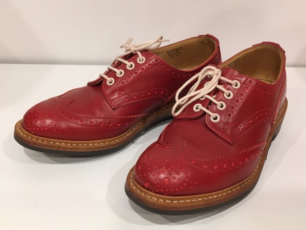 トリッカーズの赤　M5633　革靴　サイズ：8の買取実績です。