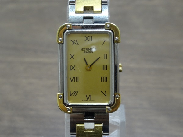 エルメス(hermes)の時計、クロアジュールを買取りました。エコスタイル銀座本店です。 買取価格・実績 2017年2月20日公開情報