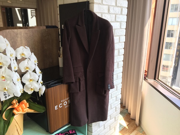 新宿店でシャリーフ(SHAREEF)のアンゴラコートをお買取りいたしました 