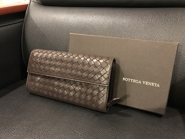 ボッテガ・ヴェネタの2007年製　イントレチャート 長財布の買取実績です。