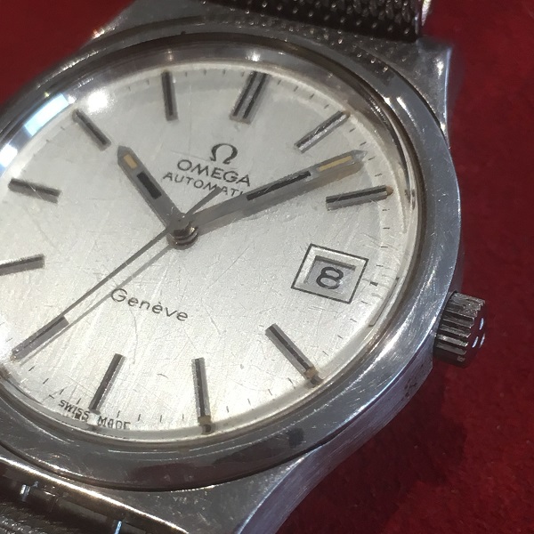 オメガのジュネーブ 1973年製　自動巻時計の買取実績です。