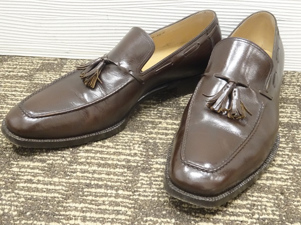 銀座本店でボノーラ(bonora)のタッセルローファーを買取致しました