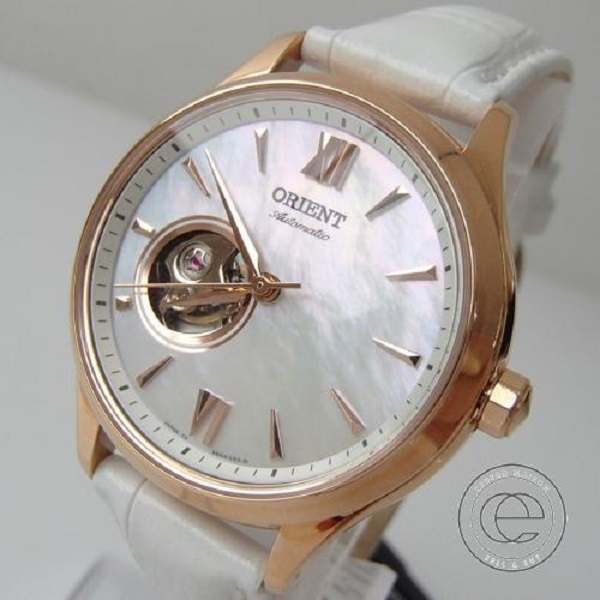 オリエントの時計のレディース オープンハート 自動巻き 腕時計の買取実績です 17年8月30日公開の情報です エコスタイル