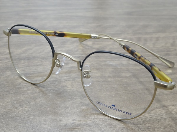 オリバーピープルズのオリバーピープルズウェスト　TRENT　度なし眼鏡の買取実績です。
