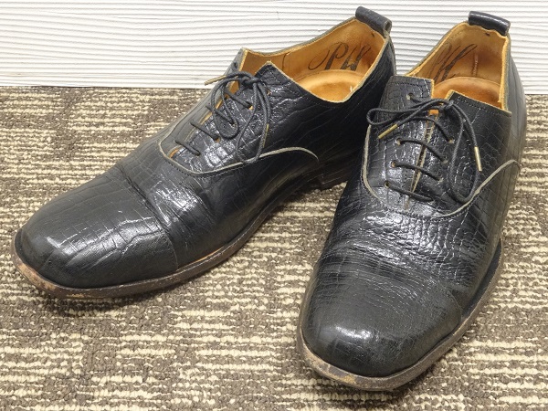 ポールハーデン(PaulHarnden)型押しストレートチップシューズを店頭に 