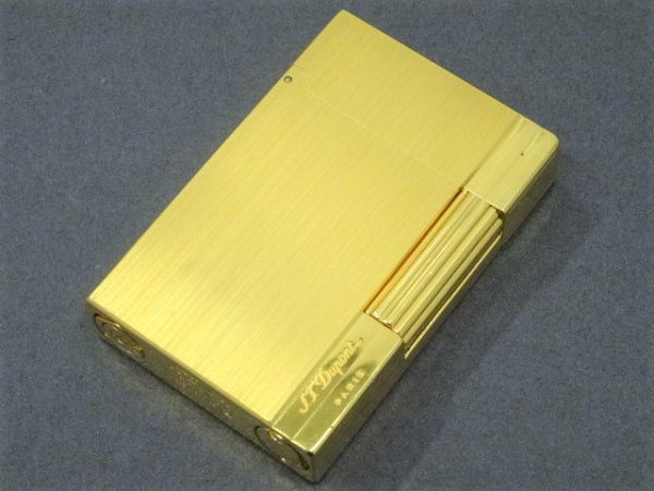 S.T.Dupont せつな デュポン ギャッツビー ブラウン 漆 ゴールド