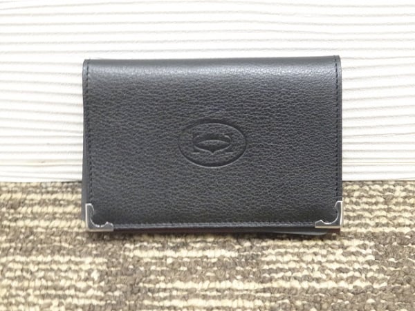 美品：カルティエ(Cartier)のレザー名刺入れを買取させていただきまし