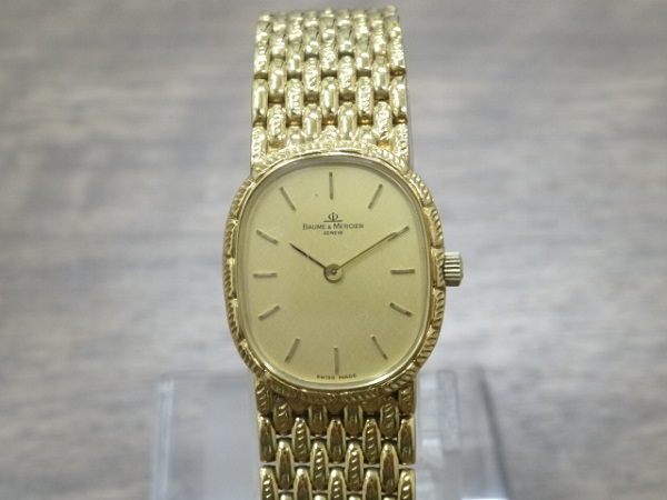 ボーム&メルシエの750 無垢 976001 腕時計の買取実績です。