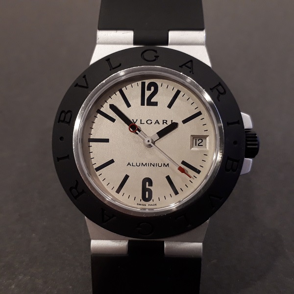 ブルガリのAL38A アルミニウム 自動巻き時計の買取実績です。