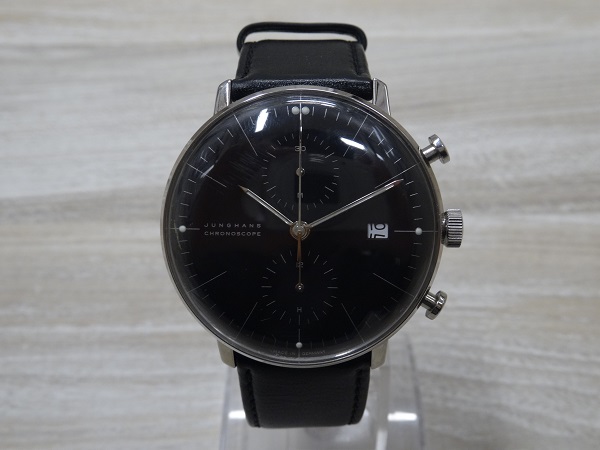 ユンハンスのマックスビル　クロノスコープ　27　4651　自動巻き　腕時計　ジャンクの買取実績です。