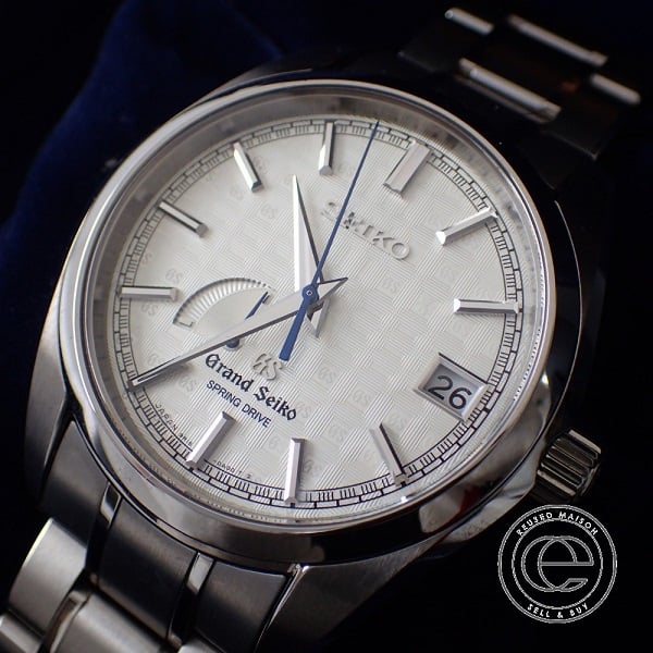 グランドセイコーのSBGA109 9R15-0AG0 スプリングドライブ 10周年 700本限定マスターショップモデル 自動巻き 腕時計の買取実績です。