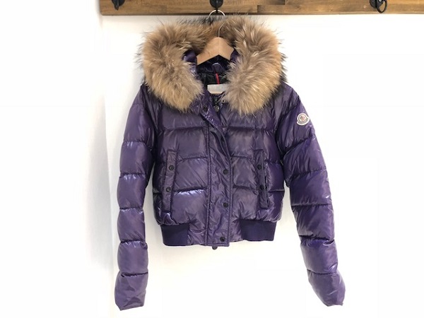 モンクレールの洋服の紫 Alpes ダウンジャケット レディース の買取実績です 18年3月9日公開の情報です エコスタイル