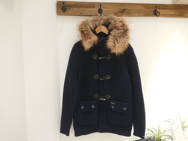 Bark BEAMS別注 ファー付きニットダッフル 52bd9001-c-279_7.jpg