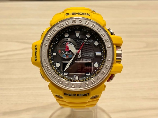 ジーショックのGWN-1000H-9AJF　ガルフマスター　メンズ　腕時計の買取実績です。
