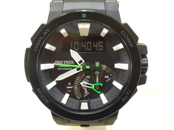 カシオのPRW-7000-1AJF　プロトレック　クオーツ　腕時計の買取実績です。