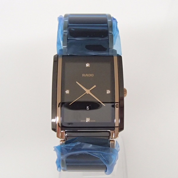 ラドーの212.0207.3.071 インテグラル ジュビリー 4Pダイヤ クォーツ時計の買取実績です。