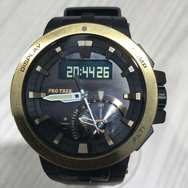 カシオのPRW-7000V-1JF プロトレック 電波ソーラー 腕時計の買取実績です。