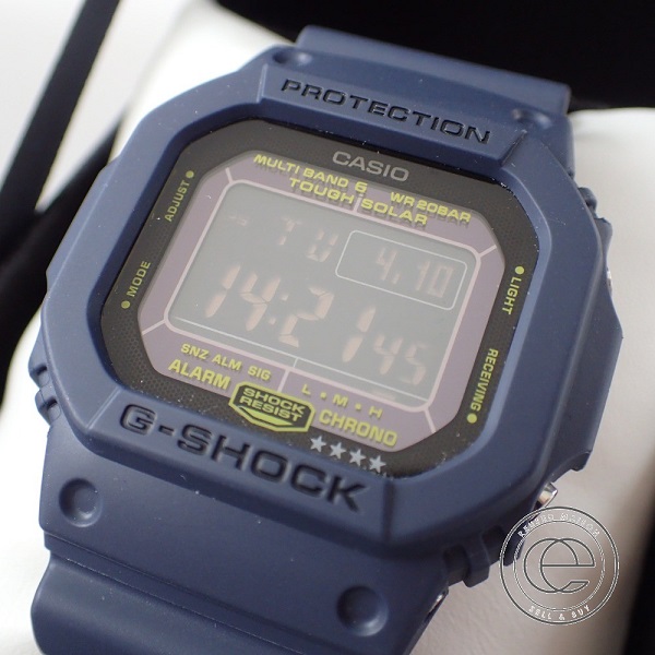 G-SHOCKのGW-M5610NV-2JF ネイビーブルー 時計の買取実績です。