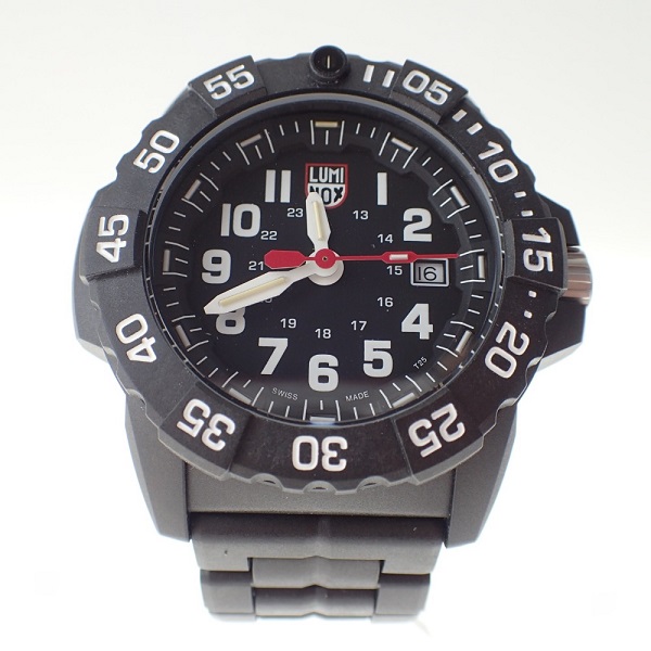 ルミノックスのRef.3502 ネイビーシール 3500SERIES ウルトラライトカーボンベルト 腕時計の買取実績です。
