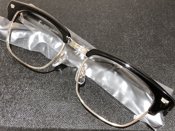 金子眼鏡の掌 T-733 GYS ブロウ 眼鏡の買取実績です。