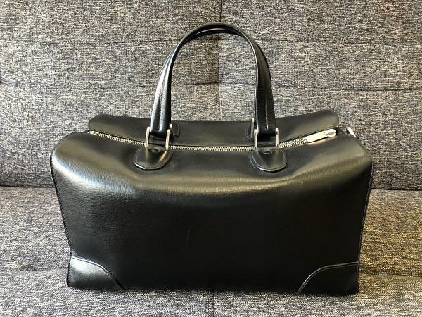 ヴァレクストラボストンバッグショルダーバッグ2way 黒レザー黒