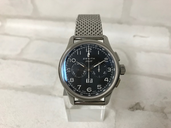 浜松鴨江店にて、ゼニス(ZENITH)の03.2410.4010 パイロット ビック