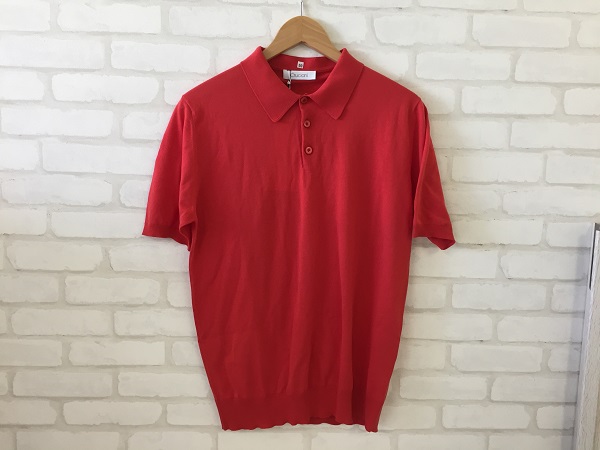 クルチアーニの赤 コットン100 ポロシャツの買取実績です。