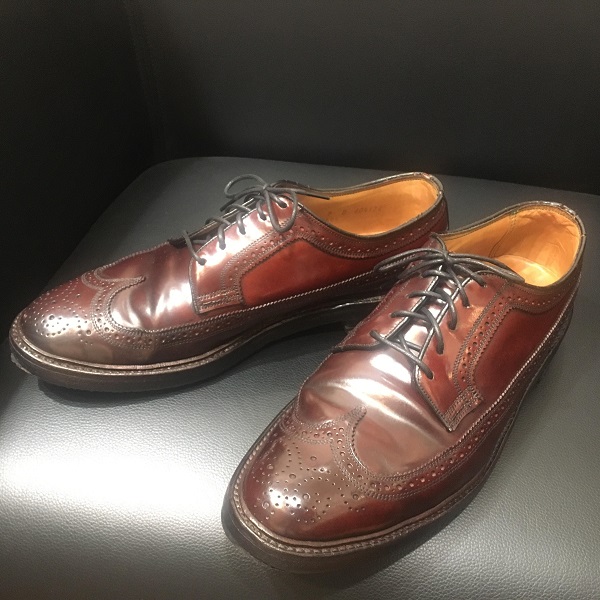 フローシャイムの靴の79年 コードバンウイングチップの買取実績です 18年6月11日公開の情報です エコスタイル