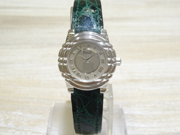 ピアジェの750 タナグラ アリゲーターベルト 腕時計の買取実績です。