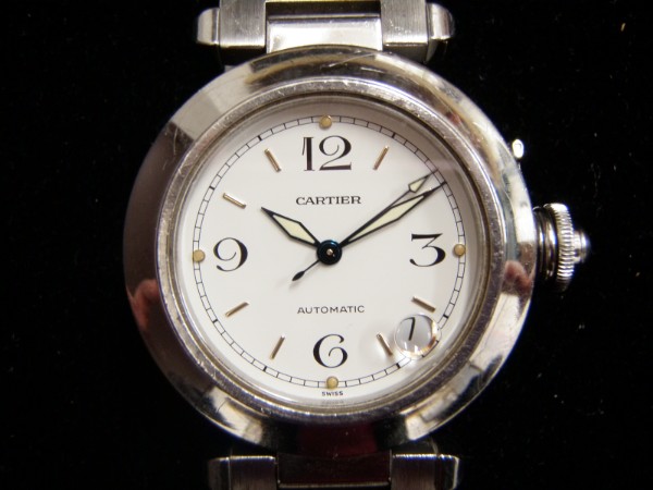 カルティエ 自動巻 腕時計 パシャC 買取実績です。