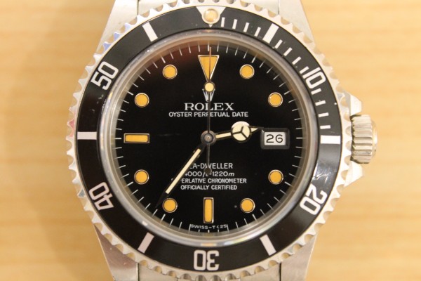 ロレックスのシードゥエラー　Ref.16600　自動巻き時計の買取実績です。
