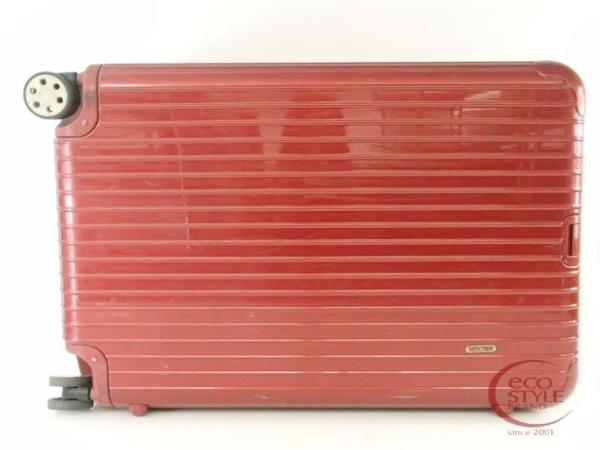 RIMOWA/サルサ デラックス/赤/4輪/ファミリーにも 話せ