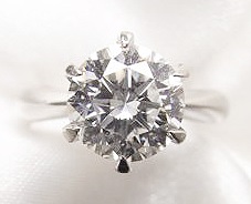 ダイヤモンドの宝石　ダイヤ 2ct　リングの買取実績です。