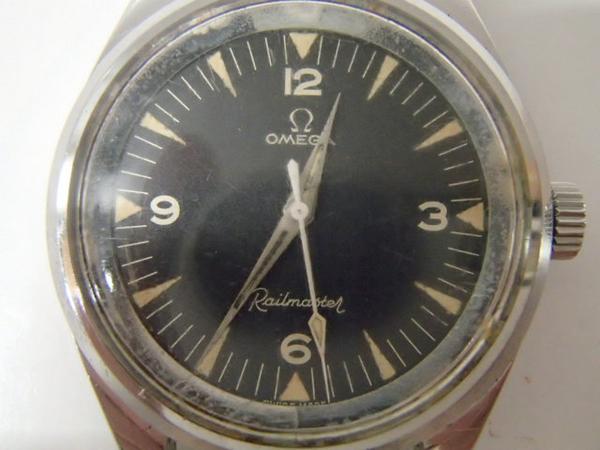 オメガ 2914-6SC Cal.286  レイルマスター　手巻き時計 買取実績です。