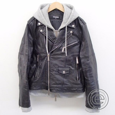 ディースクエアードのレザージャケットの15aw レイヤードダブルライダースの買取実績です 17年2月9日公開の情報です エコスタイル
